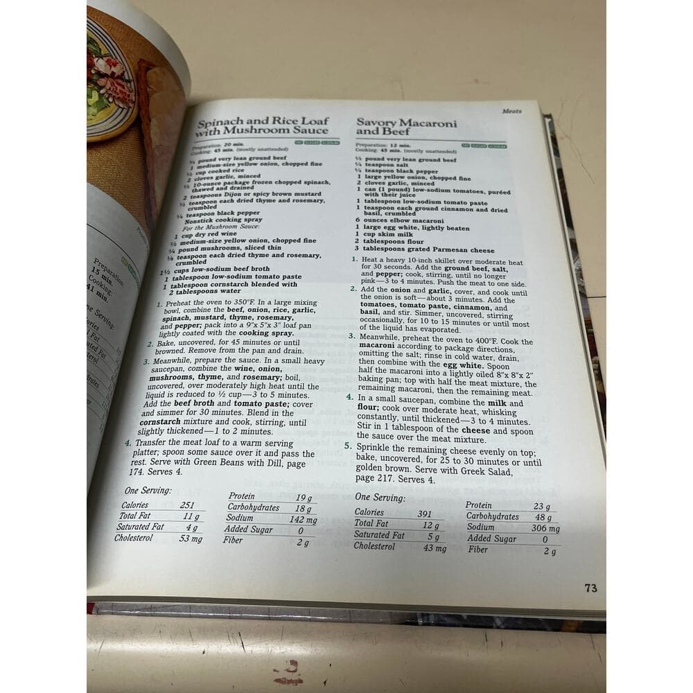 Reader's Digest Great Recipes for Good Health Hardcover Book - Thumbnail 4