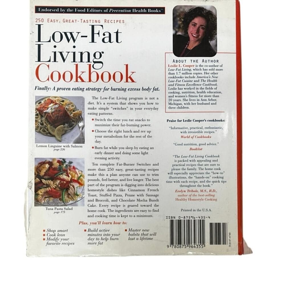 Low-Fat Living Cookbook: 250 Easy, Great-Tasting Recipes - Thumbnail 2