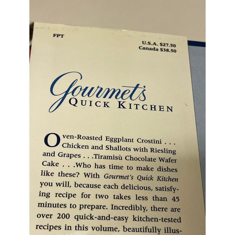 Gourmet Magazine Editors Gourmet's Quick Kitchen - Thumbnail 4