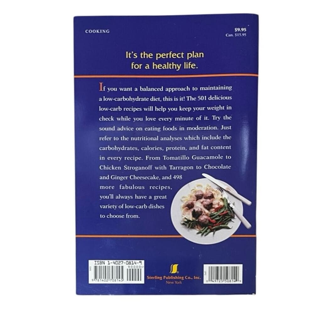 501 Recipes for a Low-Carb Life Softcover Book - Thumbnail 2
