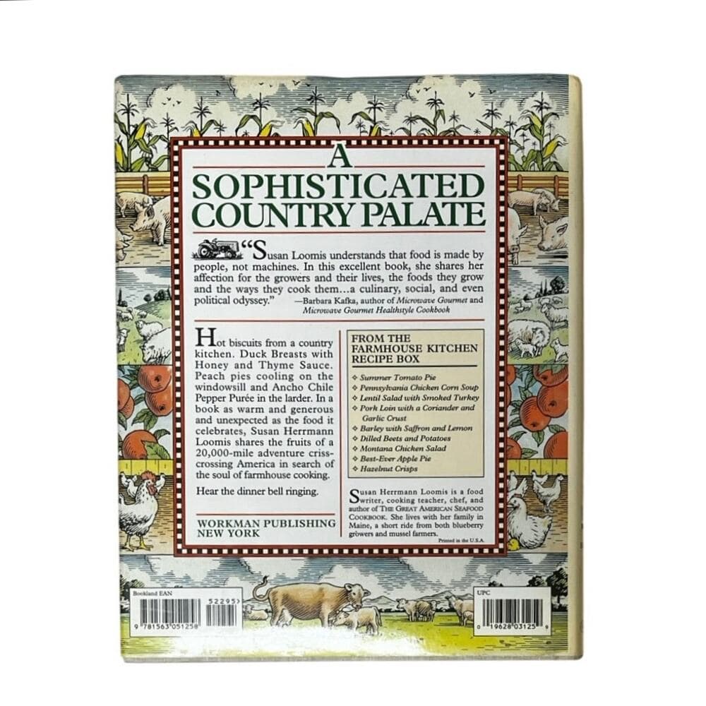 Farmhouse Cookbook Hardcover Susan Herrmann - Thumbnail 2