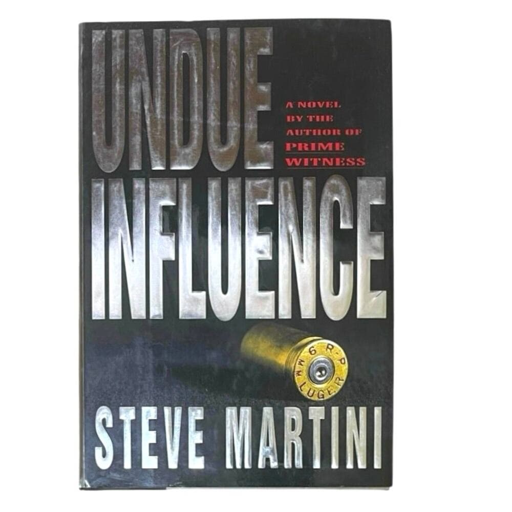 Undue Influence Steve Martini Hardcover Book - Thumbnail 6