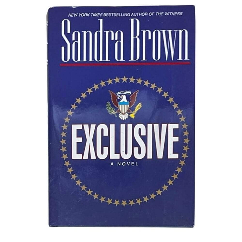 Exclusive Sandra Brown Hardcover Book