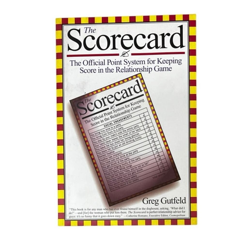 The Scorecard: The Official Point System for Keeping Score in the Relationship