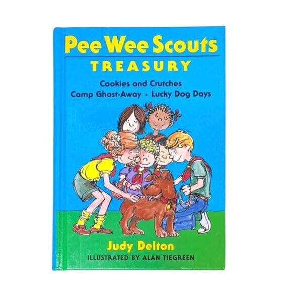 Pee Wee Scouts Treasury" book by Judy Delton - Thumbnail 7