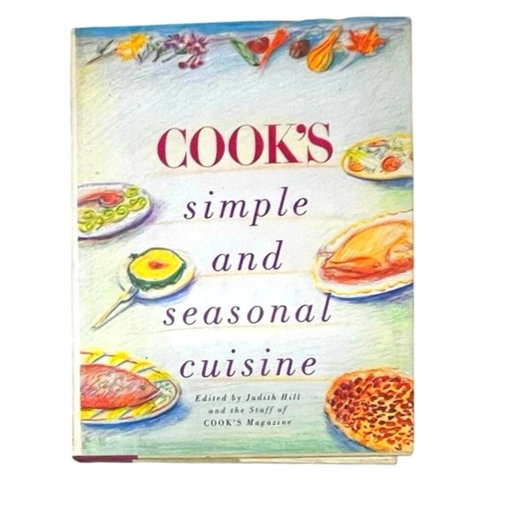 Cook's simple and seasonal cuisine