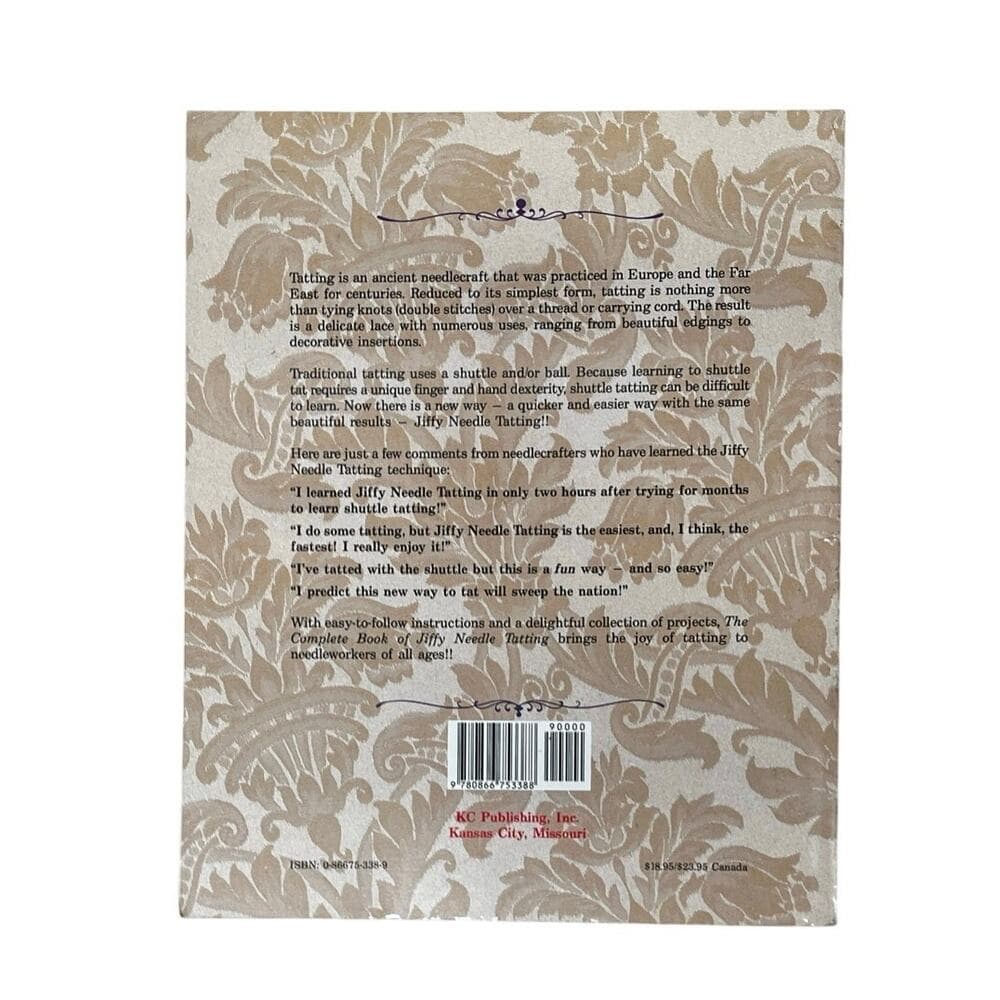 The Complete Book of Jiffy Needle Tatting (The Classic Collection) - Thumbnail 2