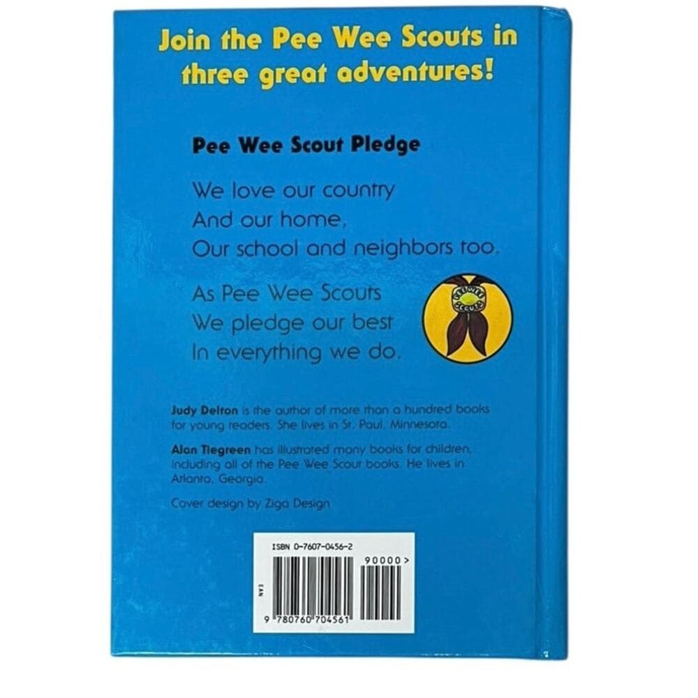 Pee Wee Scouts Treasury" book by Judy Delton