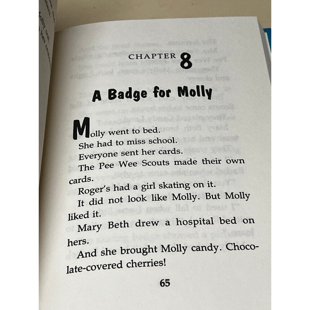 Pee Wee Scouts Treasury" book by Judy Delton - Thumbnail 3