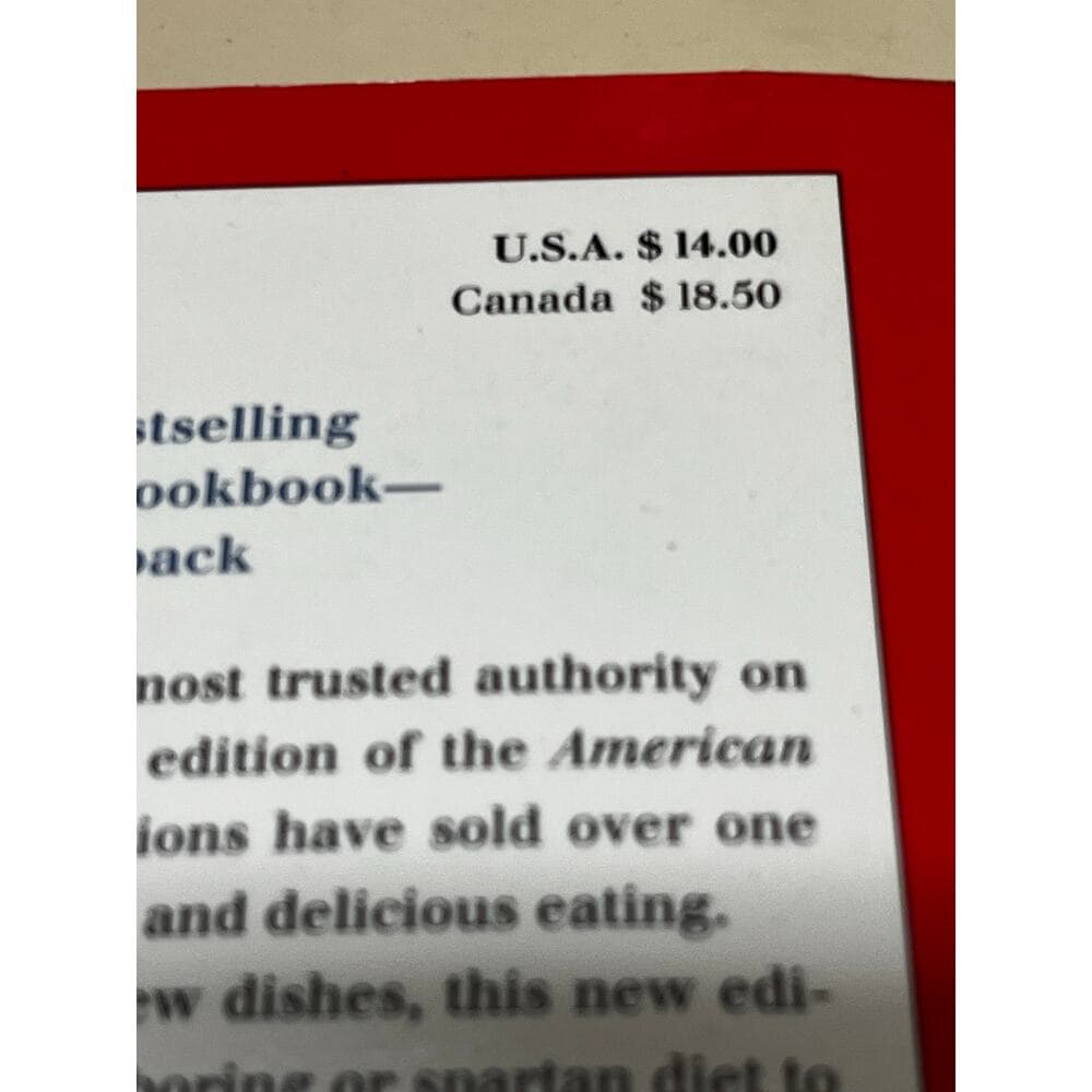 American Heart Association Cookbook - Thumbnail 4