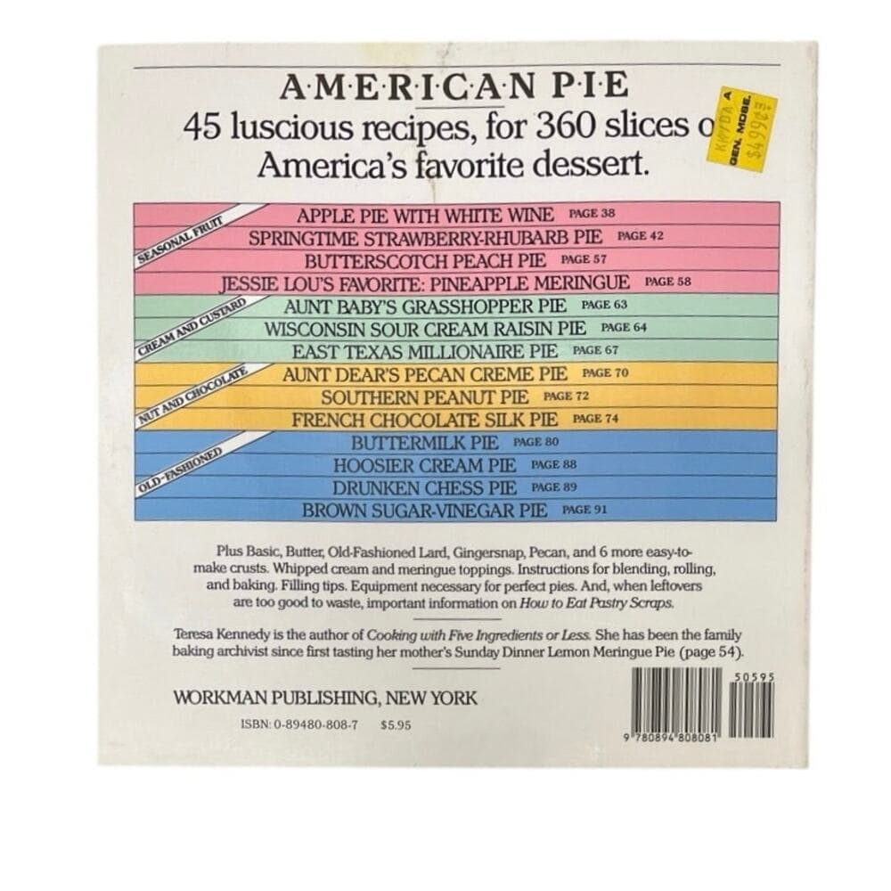 American Pie by Teresa Kennedy (1984, Trade Paperback) - Thumbnail 2