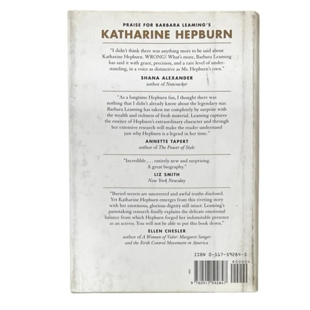 Barbara Leaming Katharine Hepburn