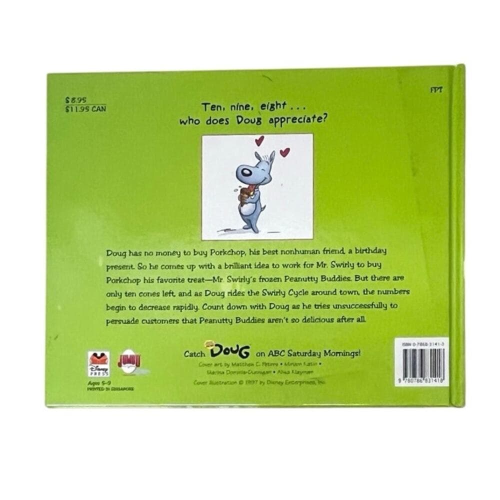 Doug Counts Down Hardcover Book - Thumbnail 2