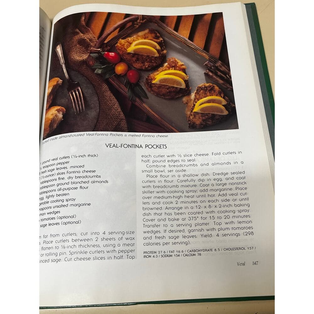 Oxmoor House Staff Cooking Light Cookbook 1989 - Thumbnail 3