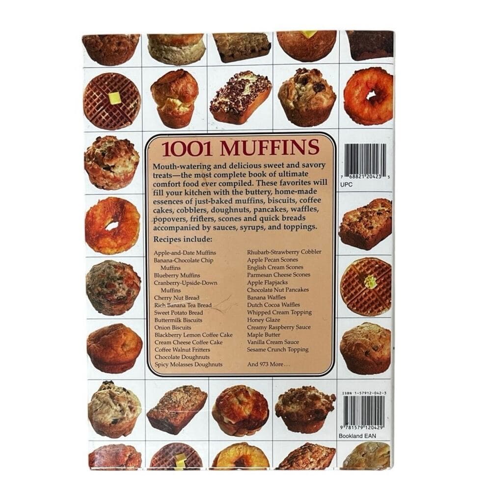 1001 Muffins, Biscuits, Doughnuts, Pancakes, Waffles, Popovers, Fritters
