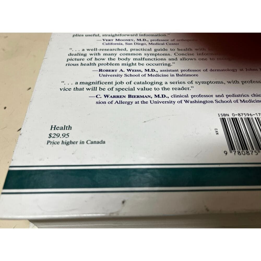 Symptoms: Their Causes & Cures : How to Understand and Treat 265 Health Concerns - Thumbnail 3