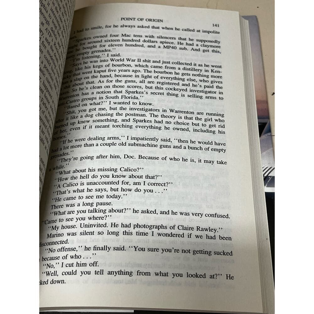 Patricia Cornwell POINT OF ORIGIN - Thumbnail 3