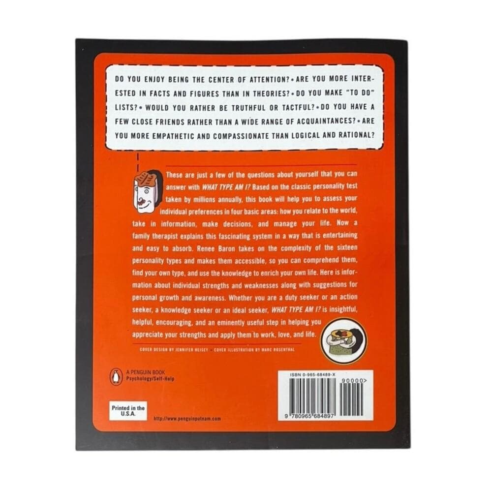 What Type Am I? Discover Who You Really Are by Baron, Renee , Paperback Book