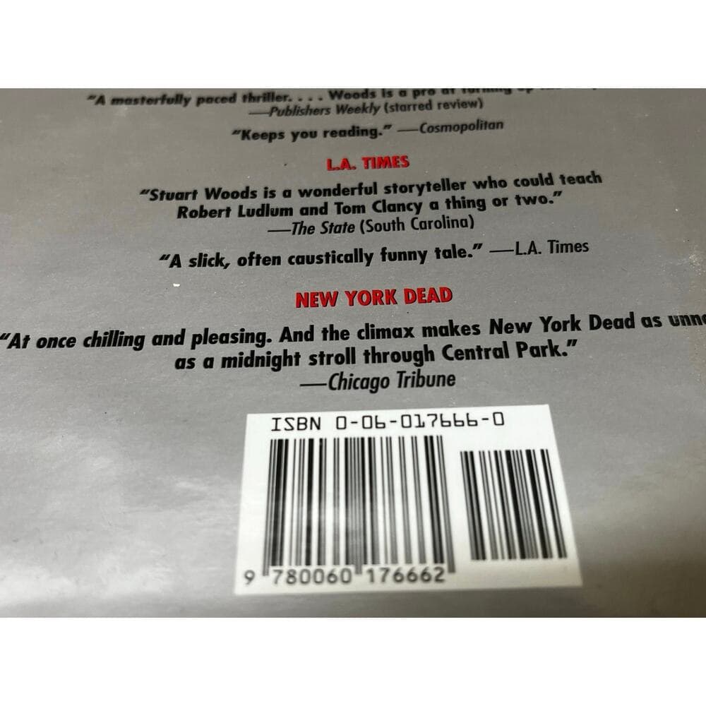 DIRT by Stuart Woods a Hardcover book novel - Thumbnail 2