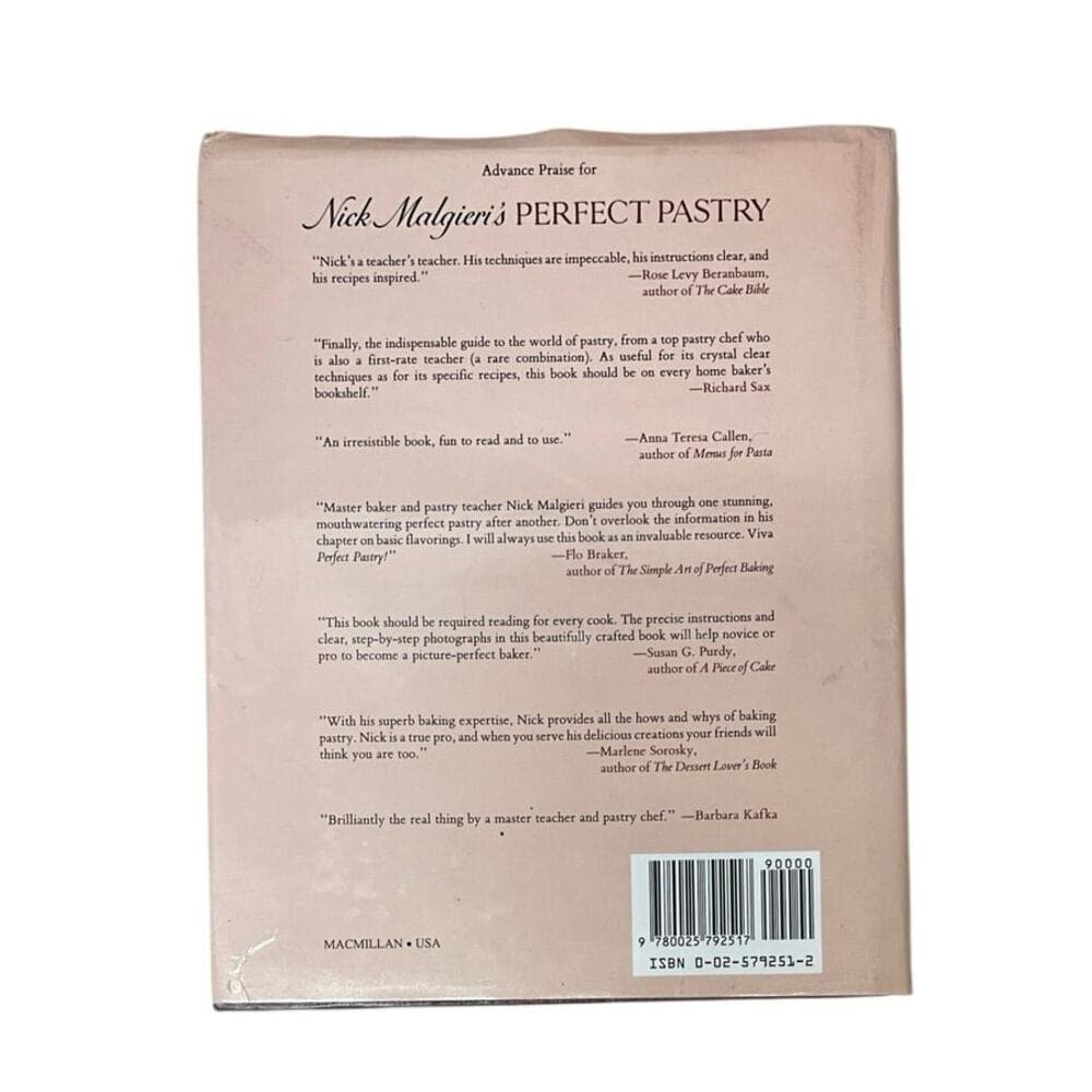 Nick Malgieri's Perfect Pastry Book