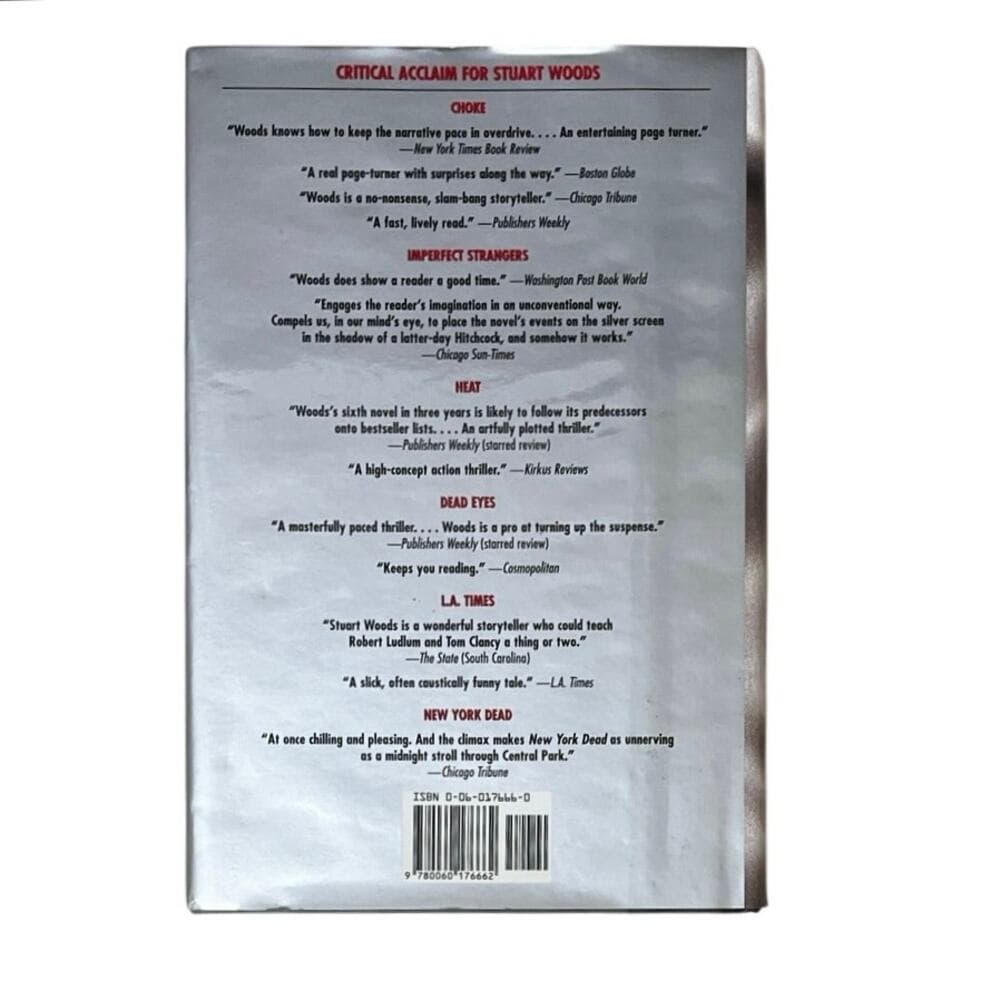 DIRT by Stuart Woods a Hardcover book novel