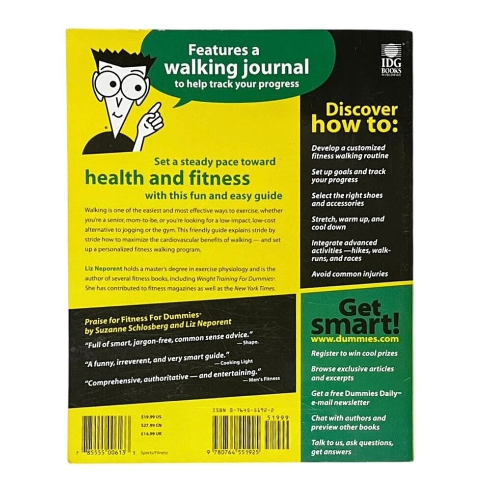 Fitness Walking For Dummies PaperBook - Thumbnail 2