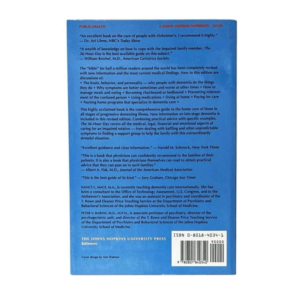 The 36-Hour Day: A Family Guide to Caring for Persons