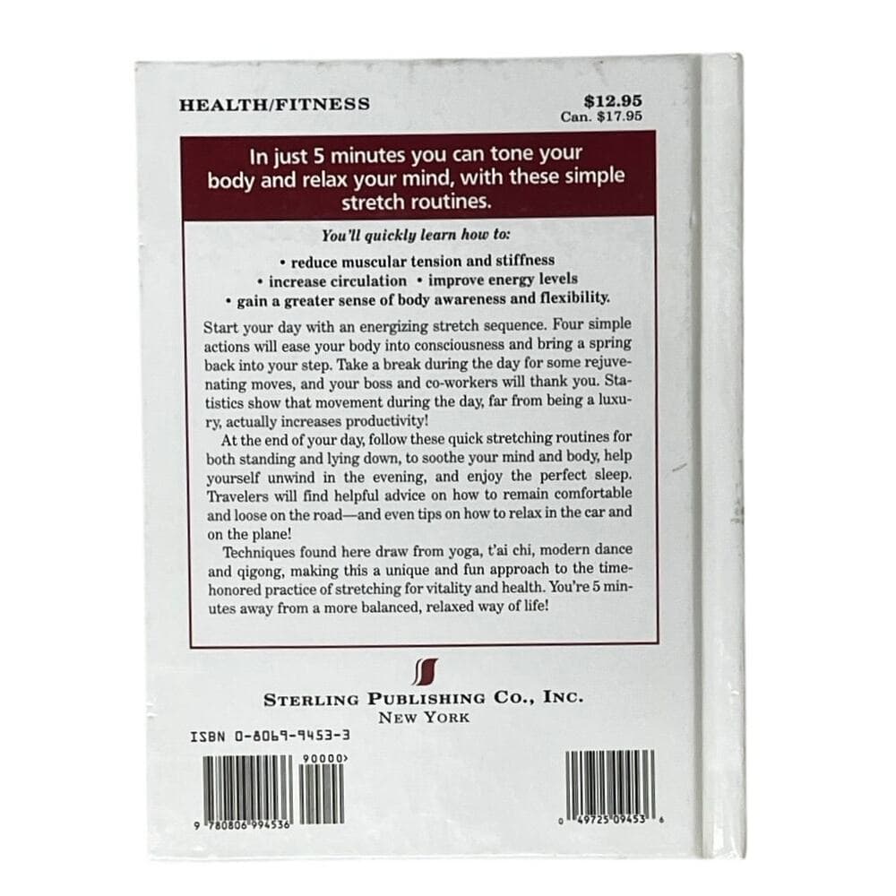 Robert The 5-Minute Stretch Book - Thumbnail 2