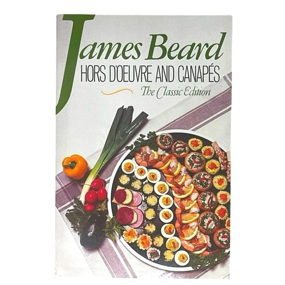James Beard Hors D'oeuvre & Canapes Classic Edition Cookbook Recipe PB Free Ship - Thumbnail 4