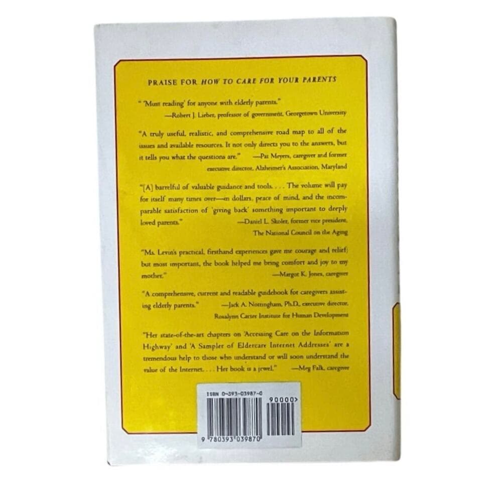How to Care for Your Parents: A Practical Guide to Eldercare Book