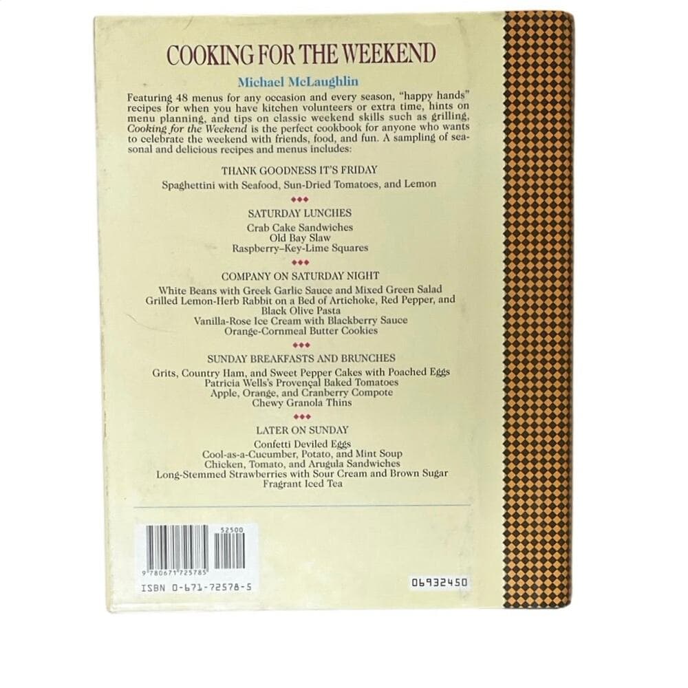 Cooking for the Weekend: Food for the Best of Times - Thumbnail 2