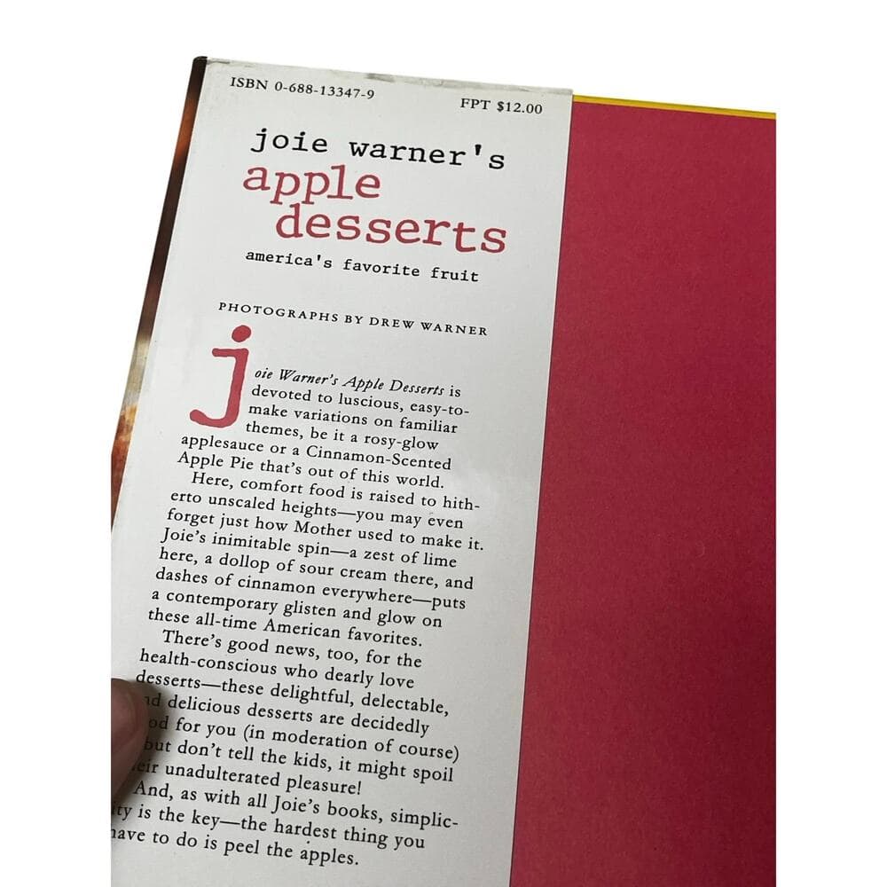 Joie Warner's Apple Desserts: America's Favorite Fruit - Thumbnail 3