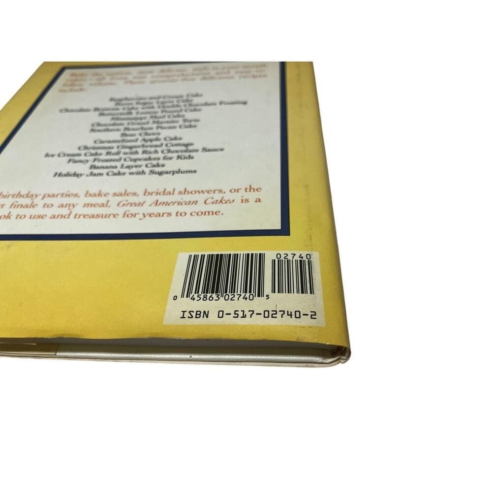 Vintage American Cake Cookbook: 1987 Holiday & Cheesecake Recipes - Thumbnail 2