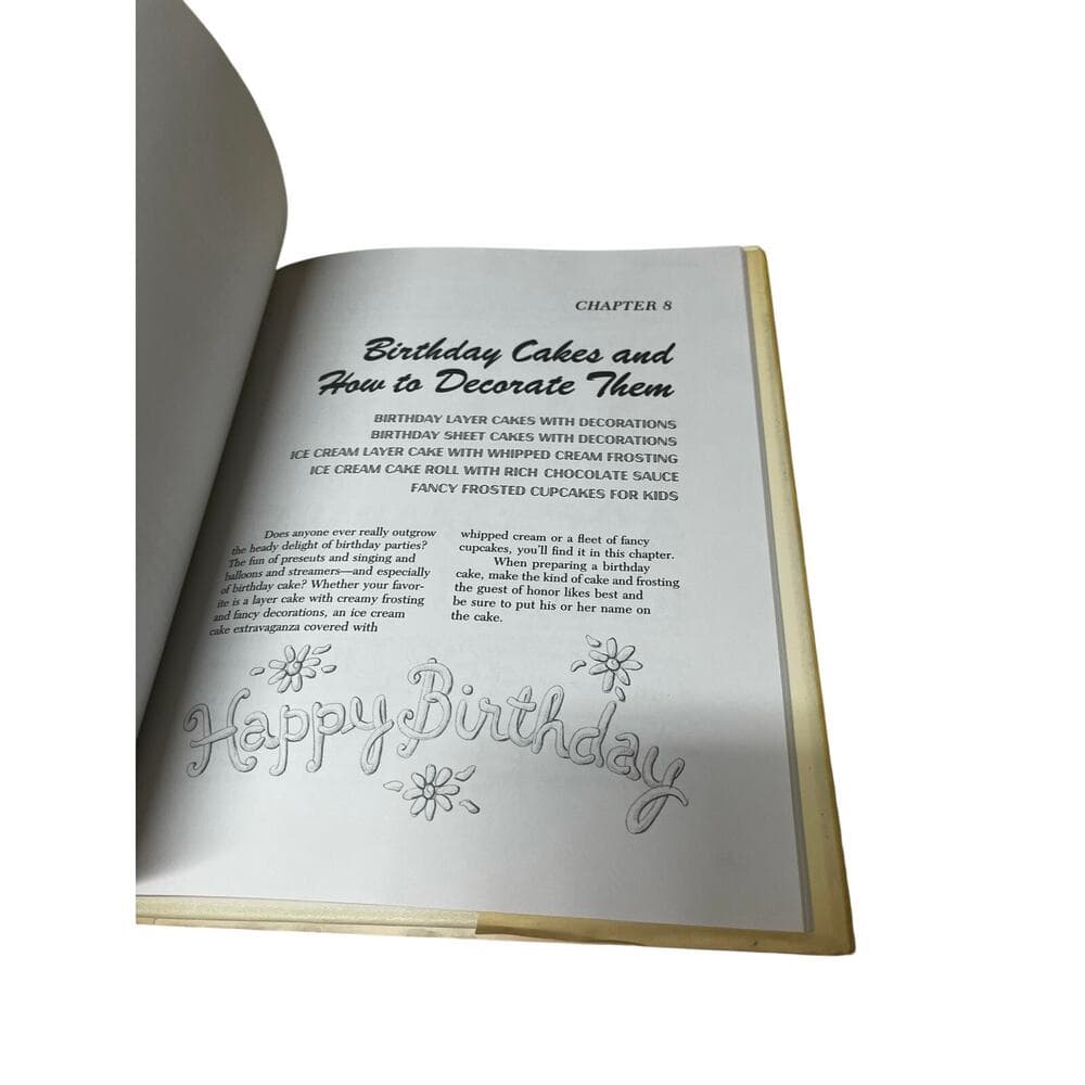 Vintage American Cake Cookbook: 1987 Holiday & Cheesecake Recipes - Thumbnail 3