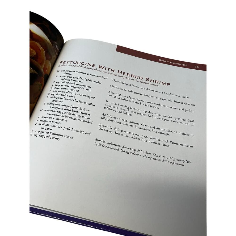 Homes and Gardens Cooking for Today Pasta cookbook - Thumbnail 2
