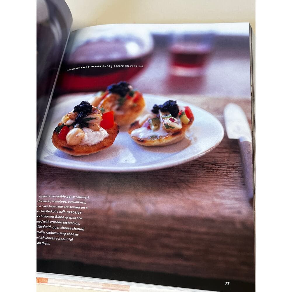 Martha Stewart's Hors d'Oeuvres Handbook Hardcover – March 30, 1999 - Thumbnail 3