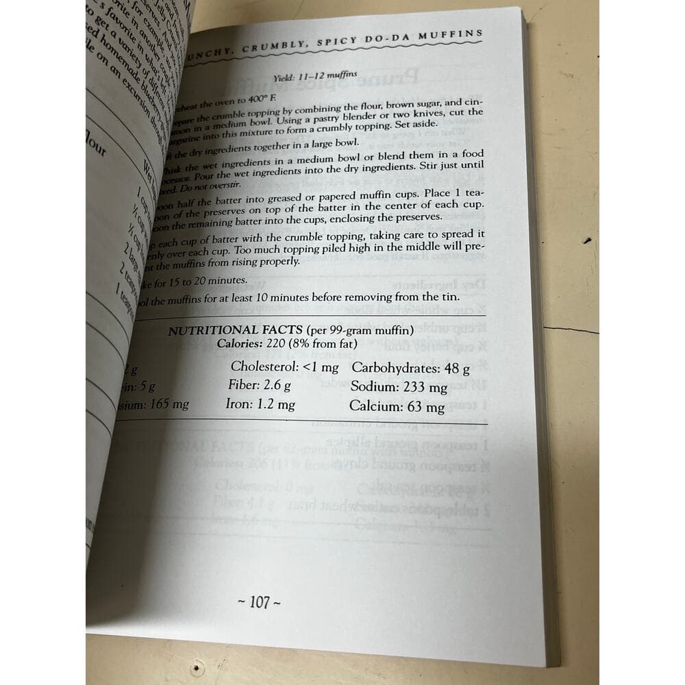Gloria's Glorious Muffins Book - Thumbnail 2