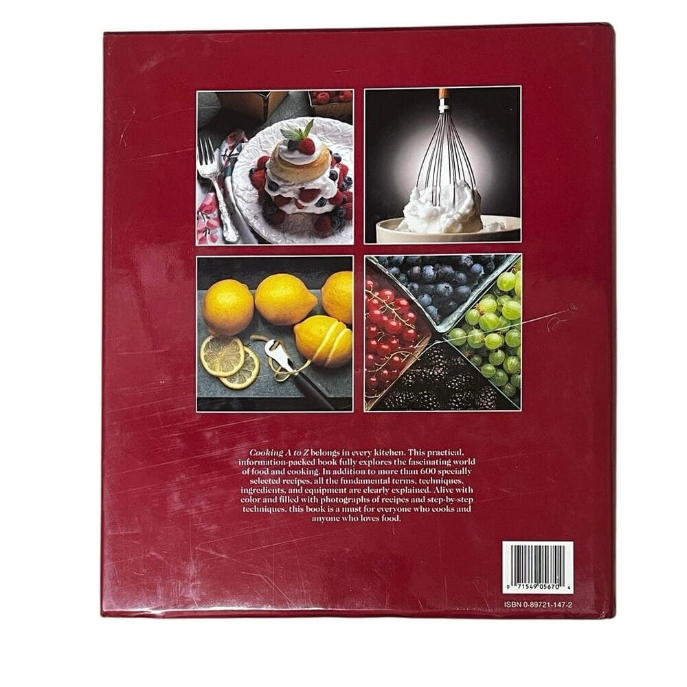 Cooking A to Z: The Complete Culinary Reference Tool Hardcover book - Thumbnail 2