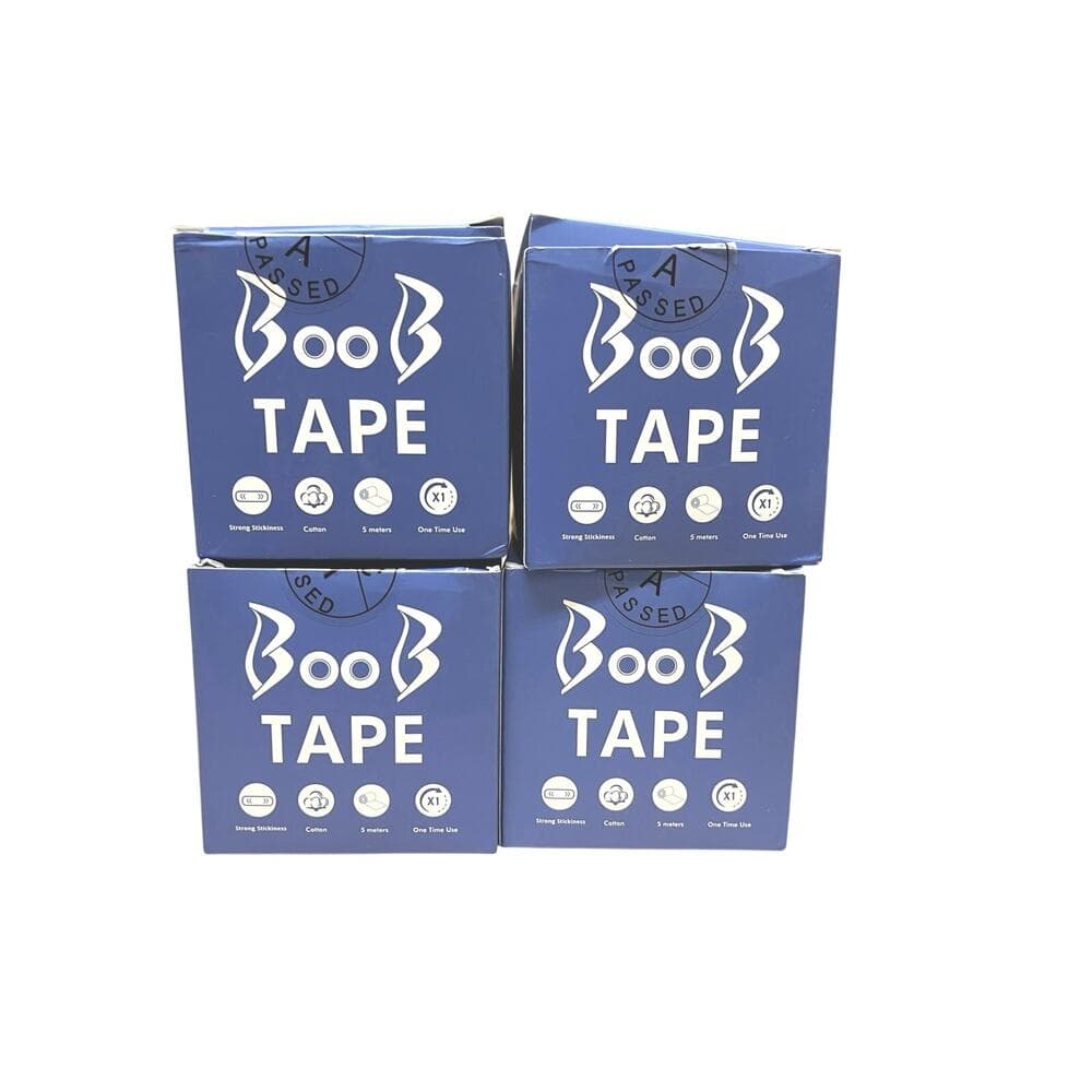 A Bundle Of 4 Boob Tape Boobytape for breast lifting Large Breast Beige - Thumbnail 9