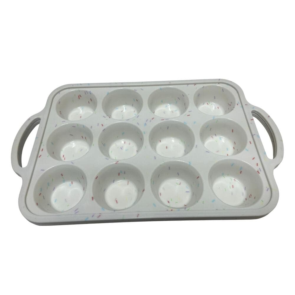Silicone Mini Muffin Pan 12 Count – Non-Stick Muffin Pans for Baking - Thumbnail 7