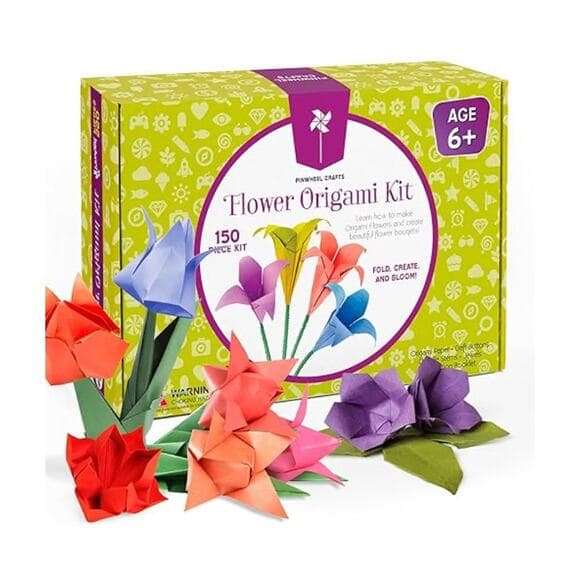 Pinwheel Crafts Origami Kit for Kids Ages 8-12r Kit for Kids - Thumbnail 7