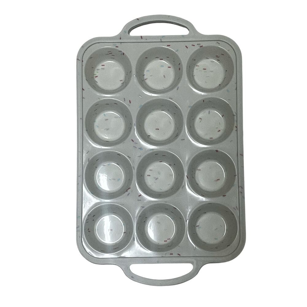 Silicone Mini Muffin Pan 12 Count – Non-Stick Muffin Pans for Baking - Thumbnail 9