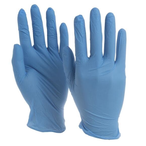 Nitrile Disposable Gloves Blue-50pcs-XL - Thumbnail 4