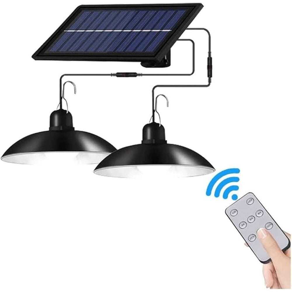 Super Bright Split Solar Light Remote Outdoor Waterproof Garden Street - Thumbnail 4