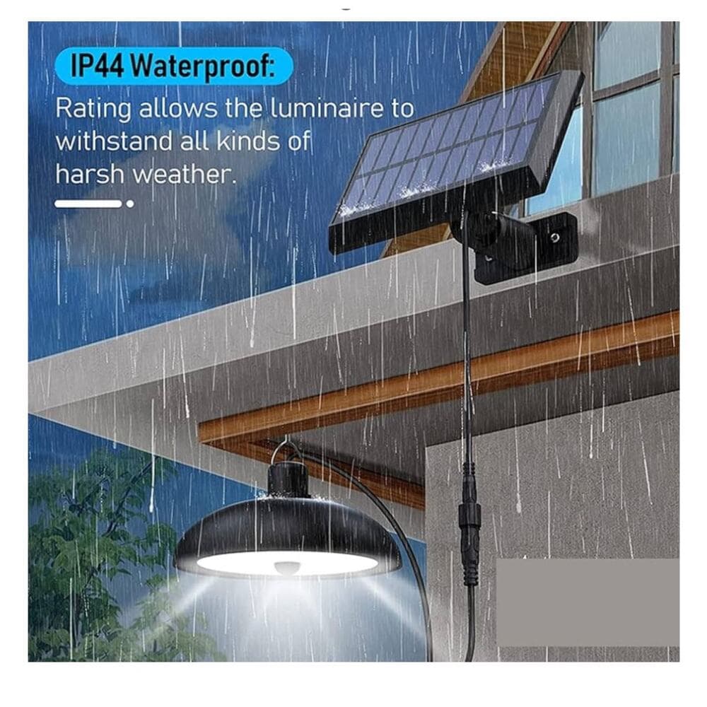 Super Bright Split Solar Light Remote Outdoor Waterproof Garden Street - Thumbnail 2