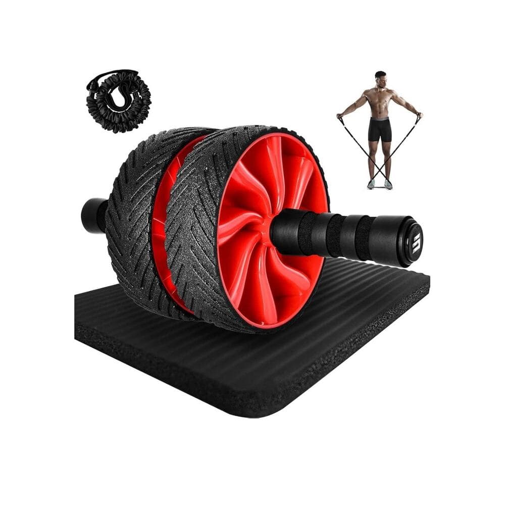 Ab Wheel Roller home workout, ab roller wheels for Abdominal & Core Strength - Thumbnail 6