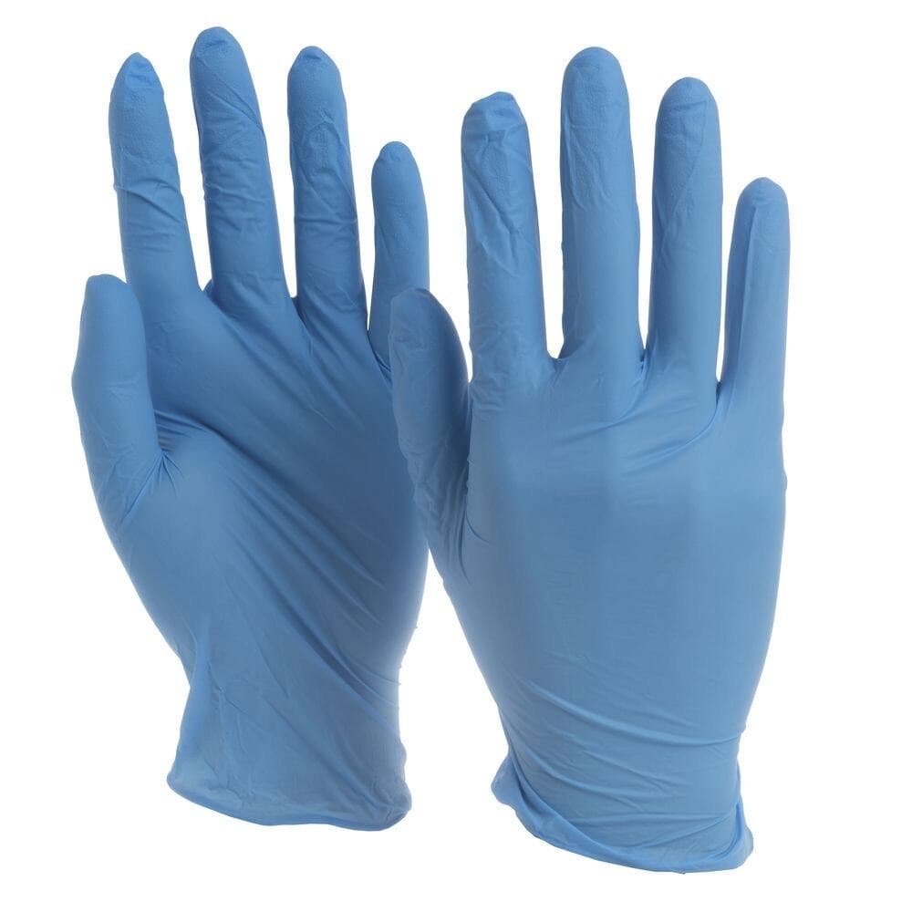 Nitrile Disposable Gloves Blue-50pcs-XL - Thumbnail 3