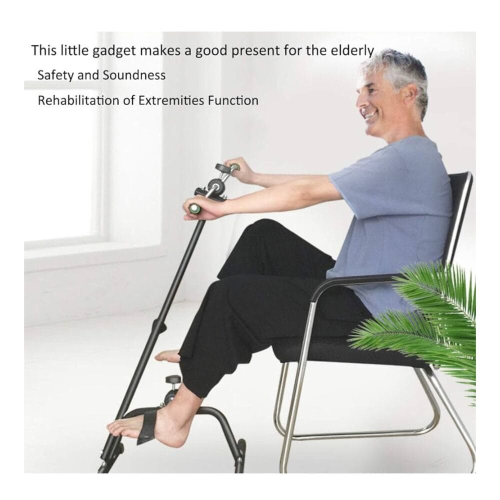 Pedal Exerciser Leg Exercise Equipment Mini Exercise Bike Stepper - Thumbnail 4