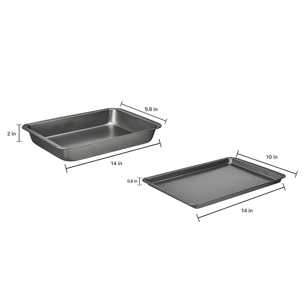 6-Piece Nonstick, Carbon Steel Oven Bakeware Baking Set - Thumbnail 3
