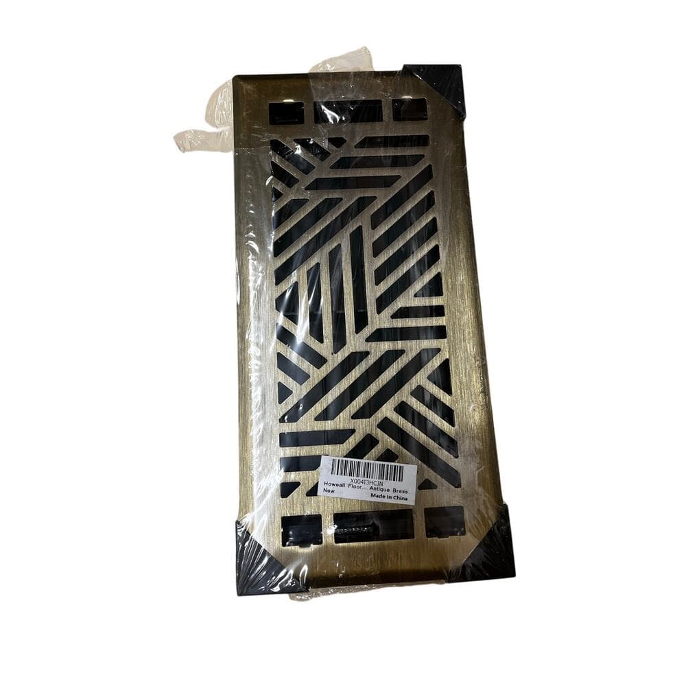 4X10 Inches Heavy Duty Walkable Floor Vent Cover for Home Floor - Satin Nickel - Thumbnail 7